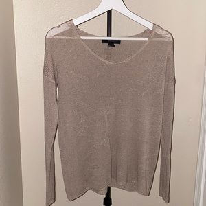 Light brown knitted sweater